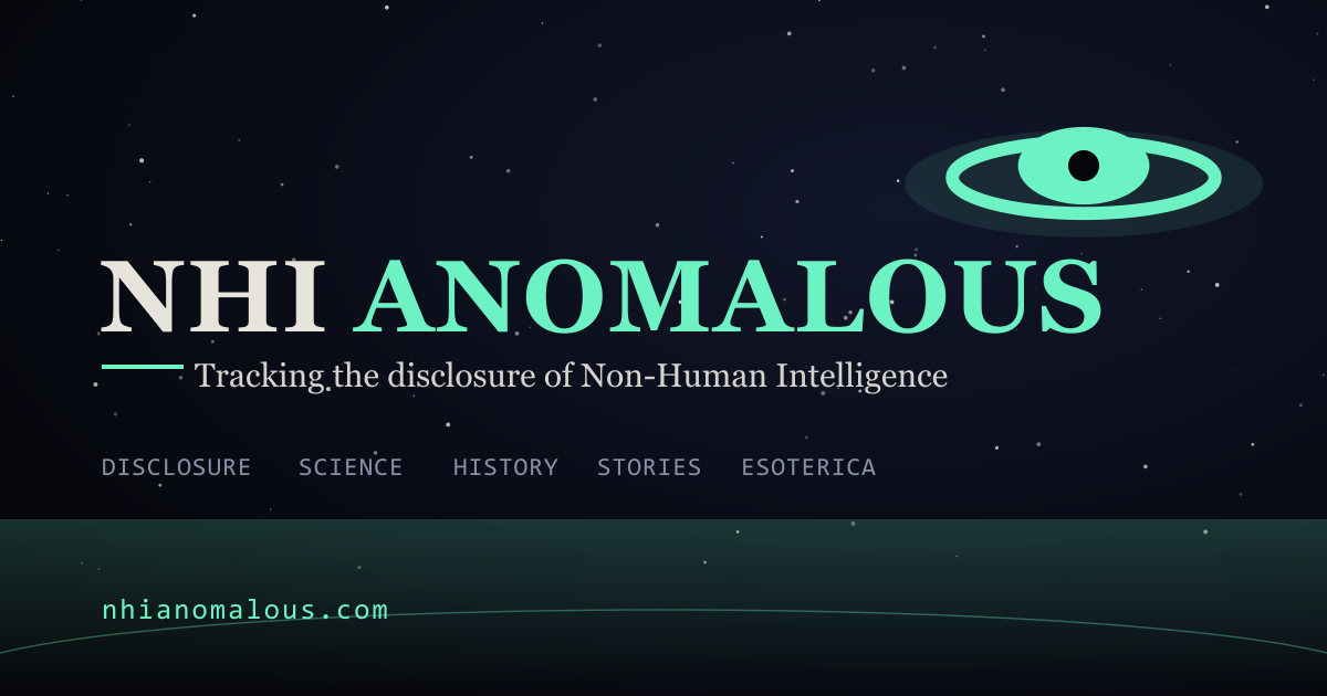 Disclosure — NHI Anomalous